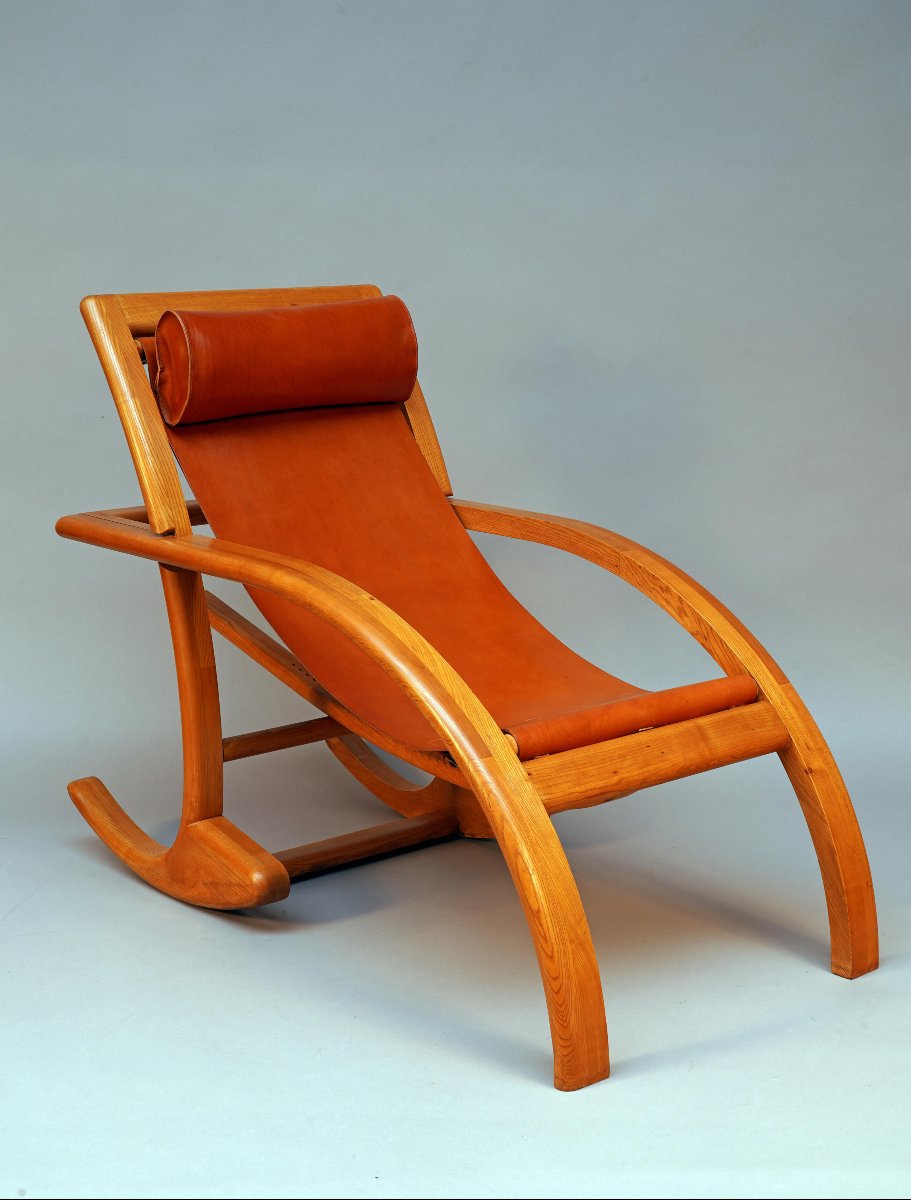 Paire de Fauteuils "Transat", France, XXe siècle-photo-2