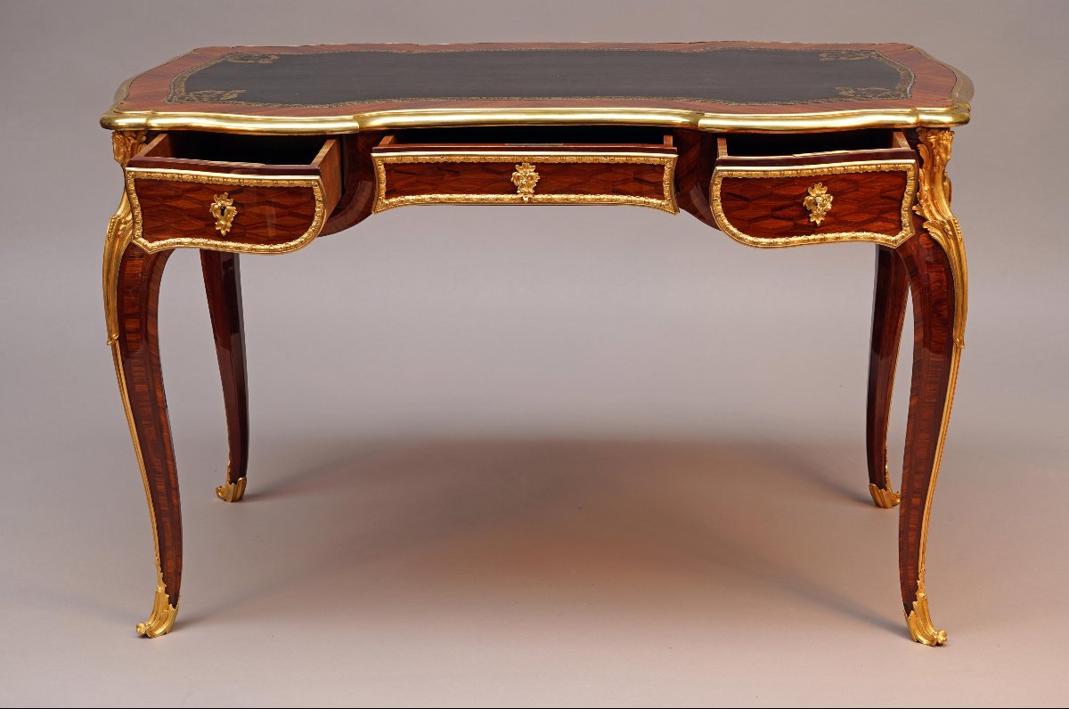 H.-l. Wassmus, Pair Of Desks, France, Circa 1860-photo-7