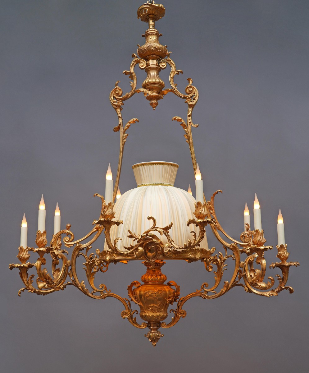 Lacarrière Frères & Delatour, Grand Lustre, France, circa 1870