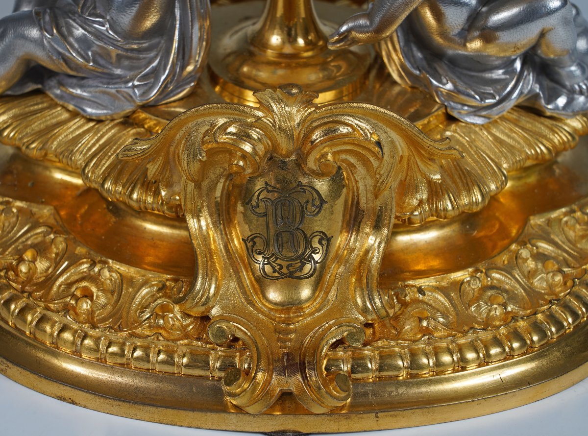 G. Denière, Coupe aux Amours, France, circa 1870-photo-3