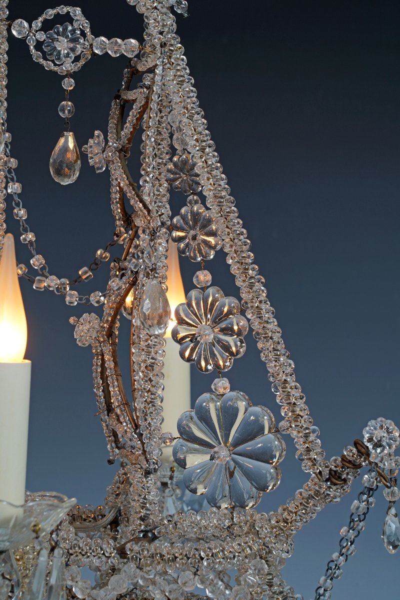 Maison Baguès, “nave” Chandelier, France, 20th Century-photo-4