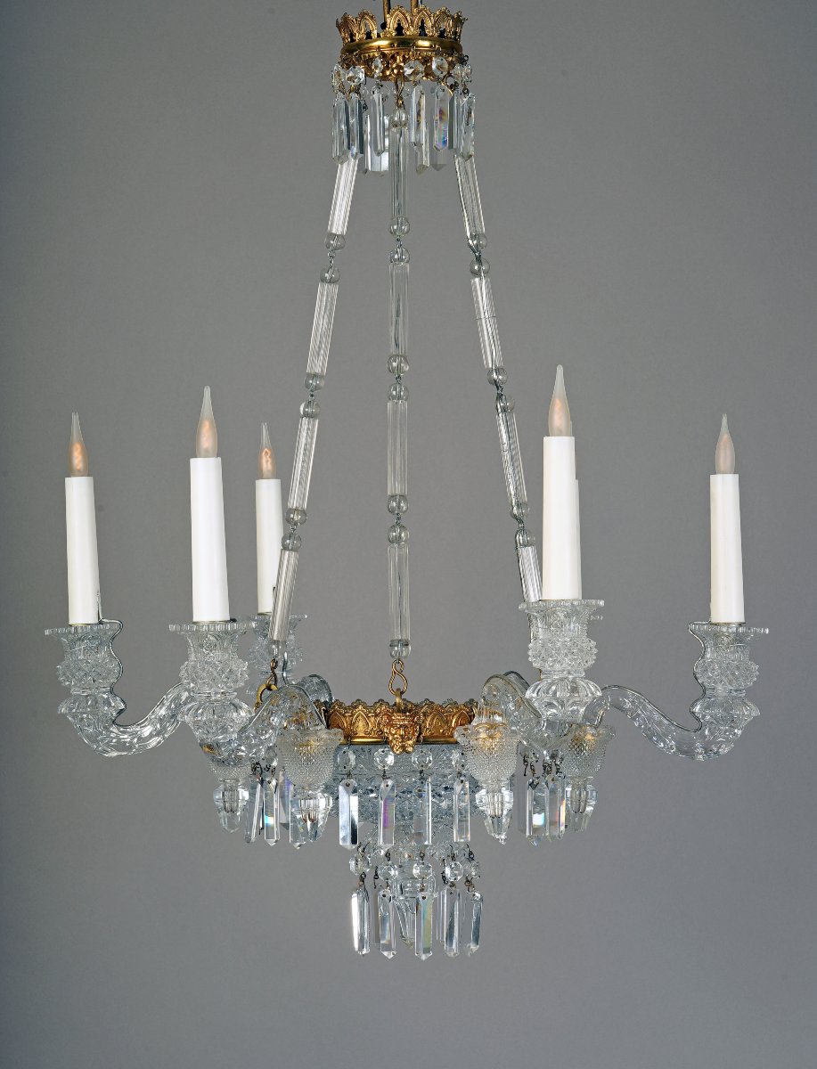 Baccarat, Crystal Chandelier, France, Circa 1825-photo-2