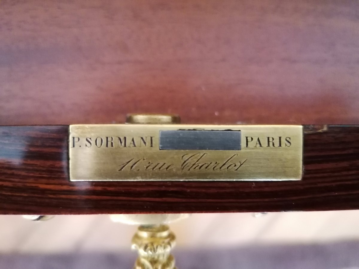 P. Sormani, Louis XV Style Table, France, Circa 1870-photo-7