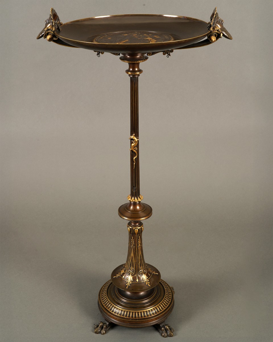 E. Picault, Guéridon néo-Grec, France, 1863