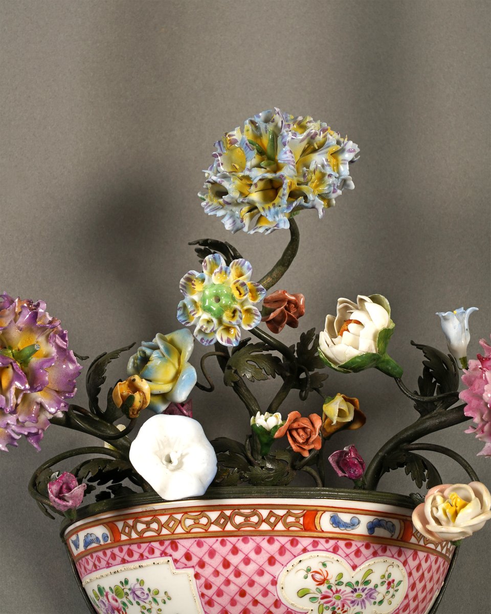 l'Escalier De Cristal, Pair Of "floral" Wall-lights, France, Circa 1890-photo-5