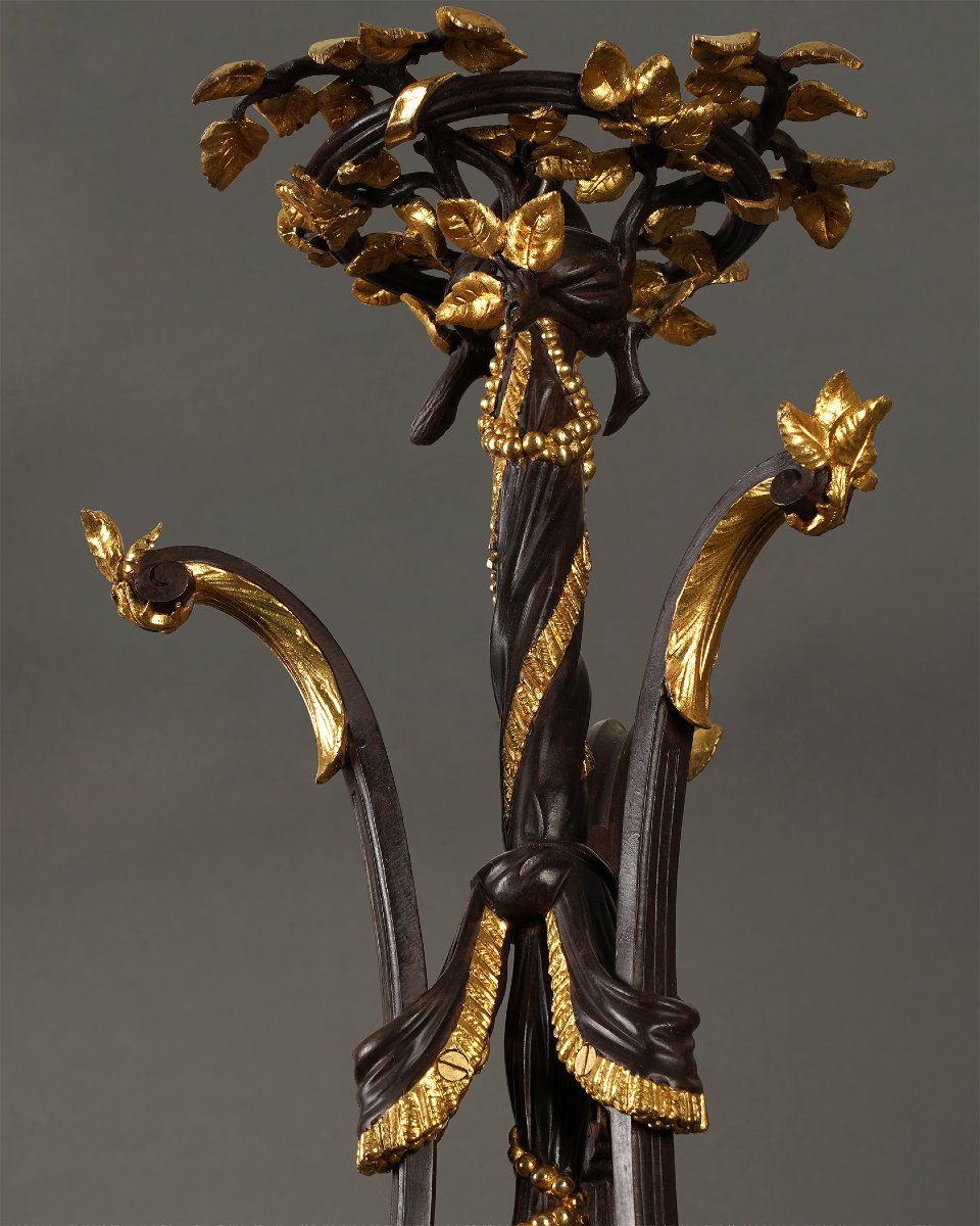 Boin-Masson, Lustre "aux Amours", France, Circa 1880-photo-4