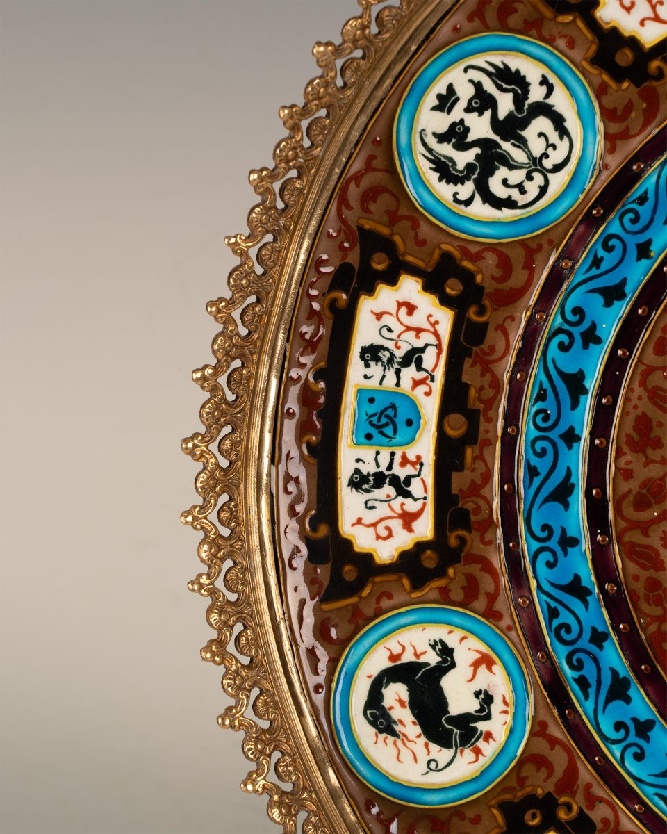 J. Vieillard & Cie And A. De Caranza, Presentation Bowl, France, Circa 1880-photo-5