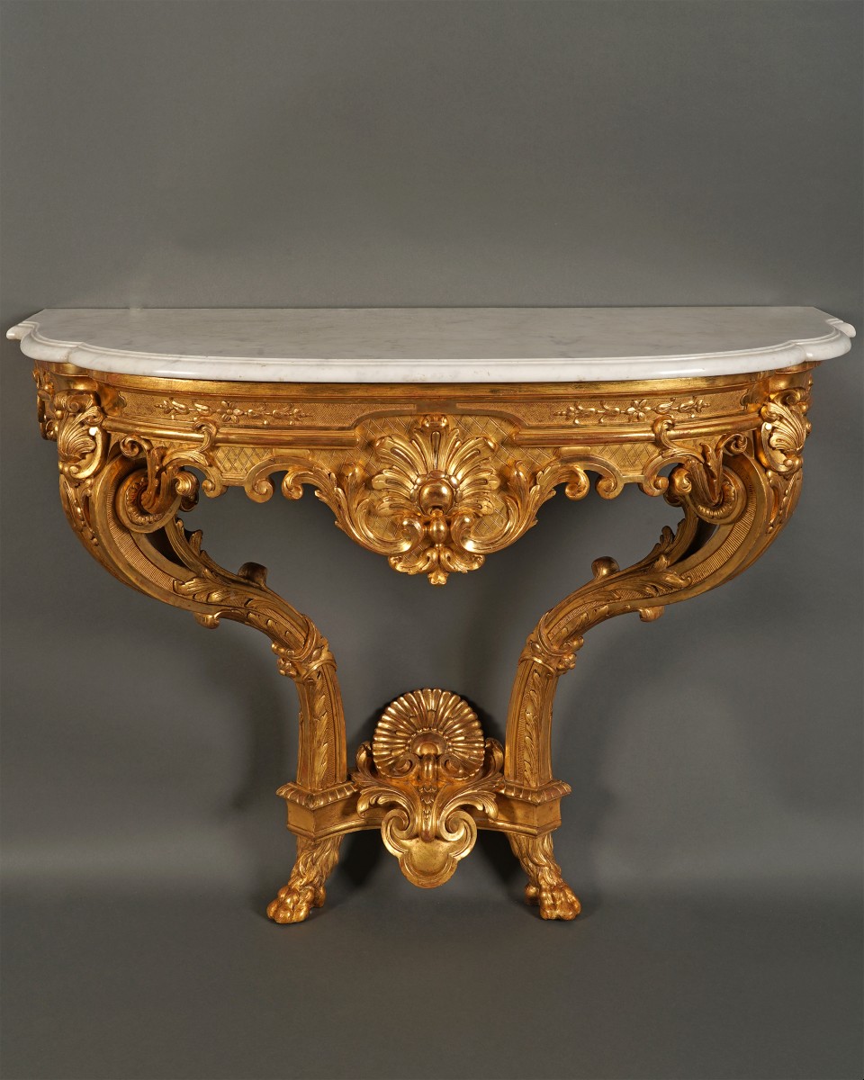 Regency Style Console Table, France, Circa 1870