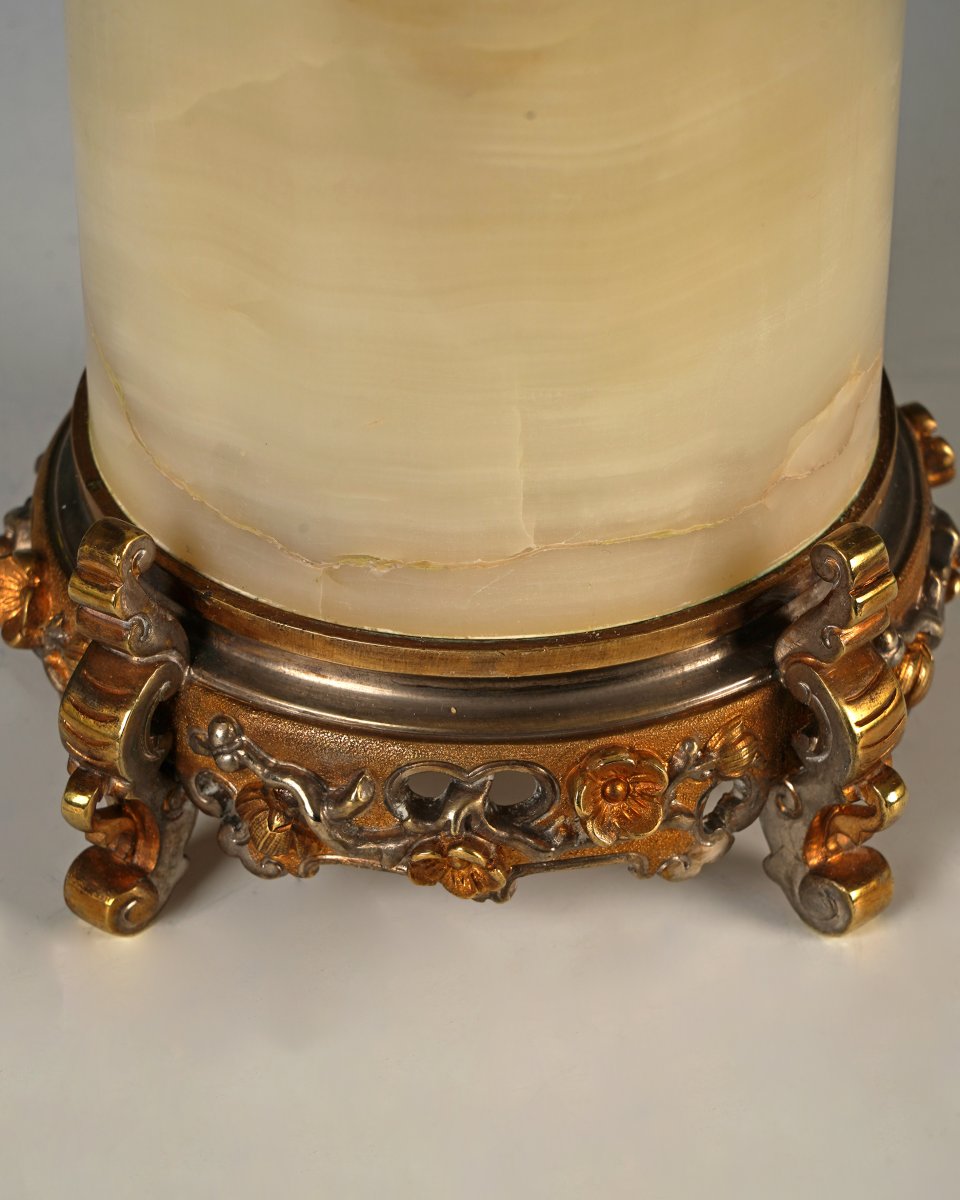 E. Cornu, Paire de Vases rouleaux, France, circa 1870-photo-1