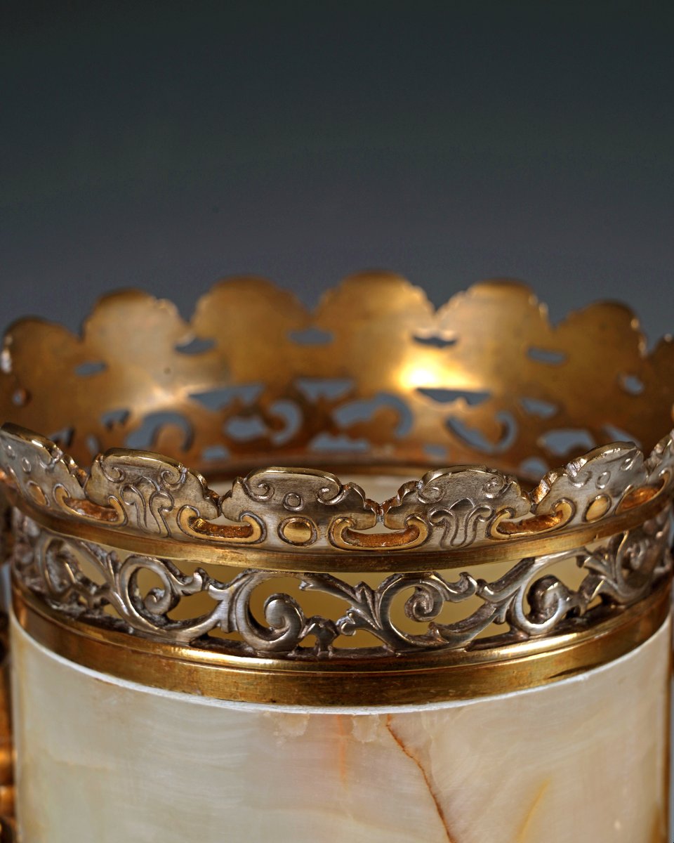 E. Cornu, Paire de Vases rouleaux, France, circa 1870-photo-2