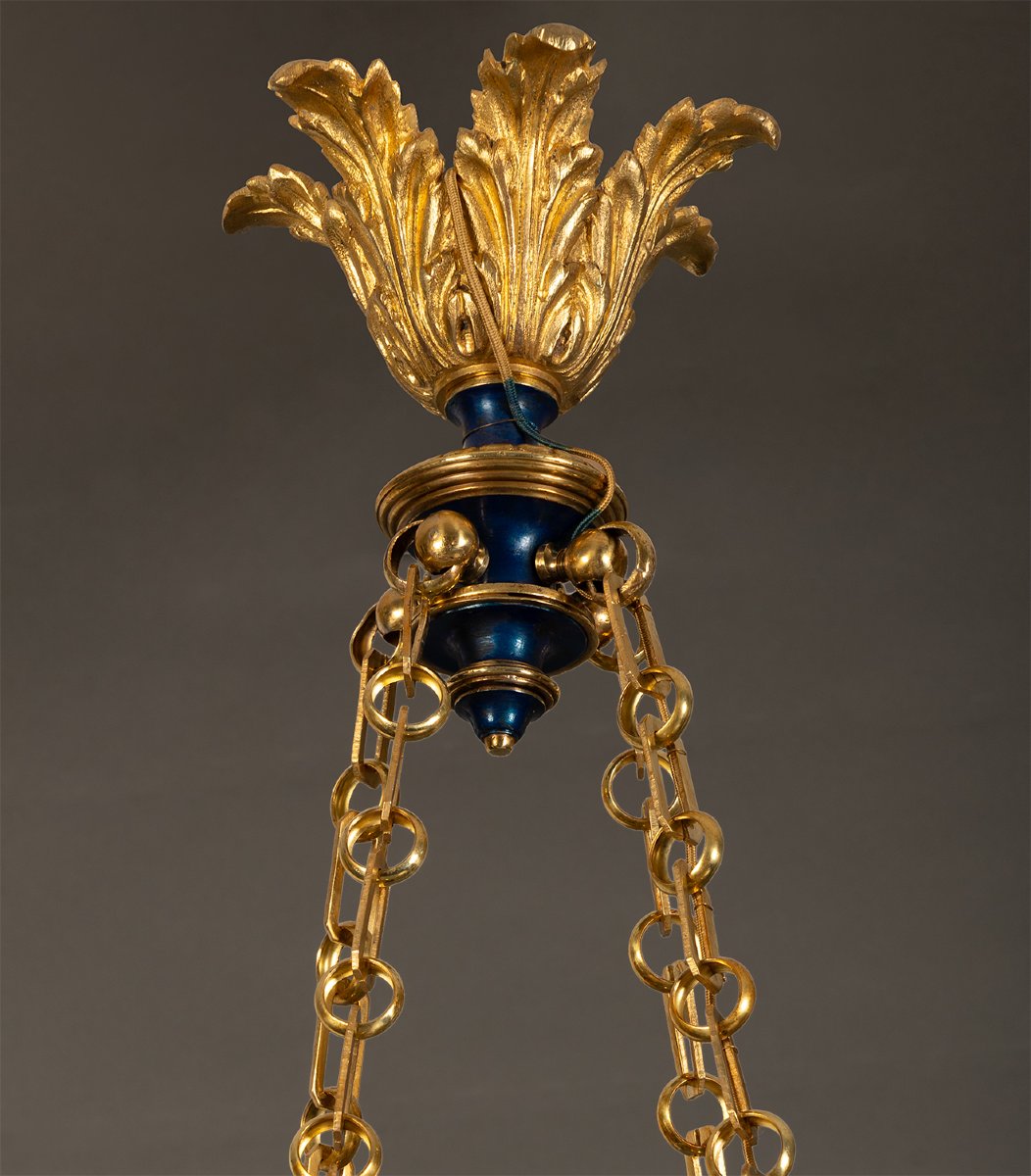 H. Vian, Lustre "au Carquois", France, circa 1880-photo-3