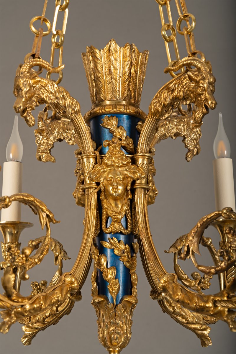 H. Vian, Lustre "au Carquois", France, circa 1880-photo-2