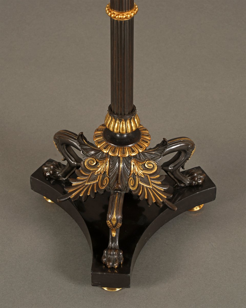 Guéridon "Amour et Sacrifice", France, circa 1880-photo-3