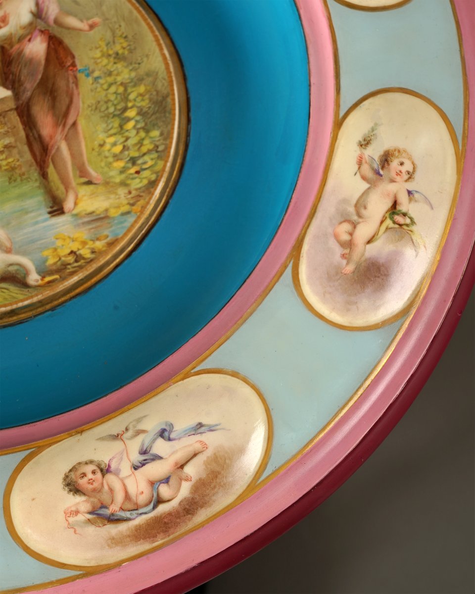 Guéridon "Amour et Sacrifice", France, circa 1880-photo-5