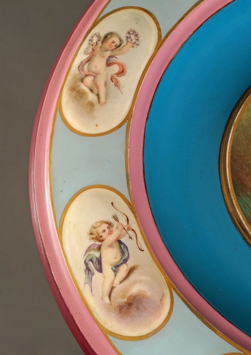 Guéridon "Amour et Sacrifice", France, circa 1880-photo-6