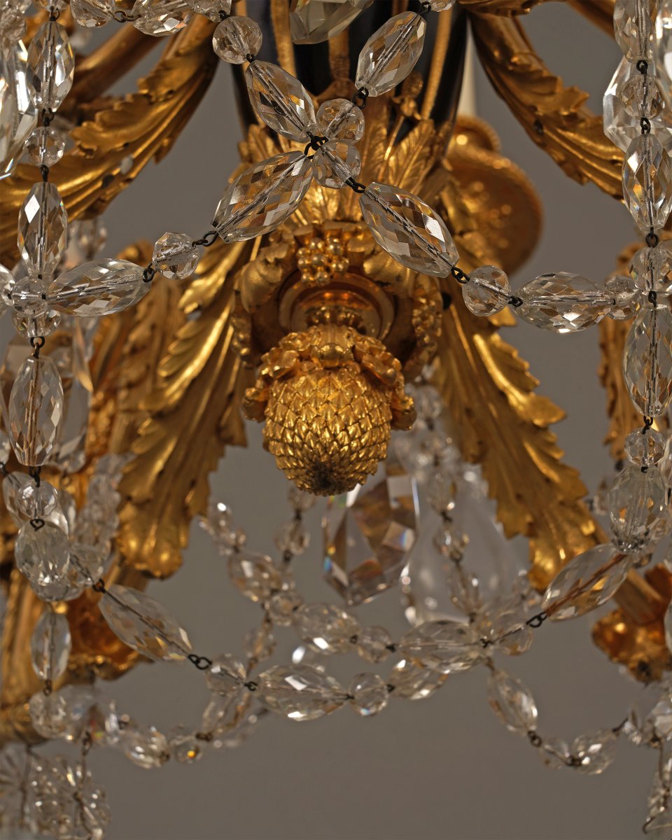 H. Vian, "bacchic" Chandelier, France, Circa 1870-photo-1