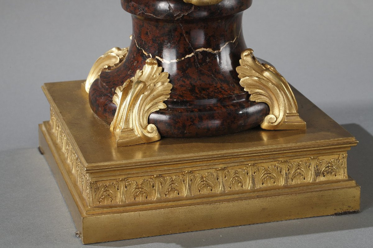 Maison Lexcellent, Paire de Vases Couverts, France, circa 1890-photo-2