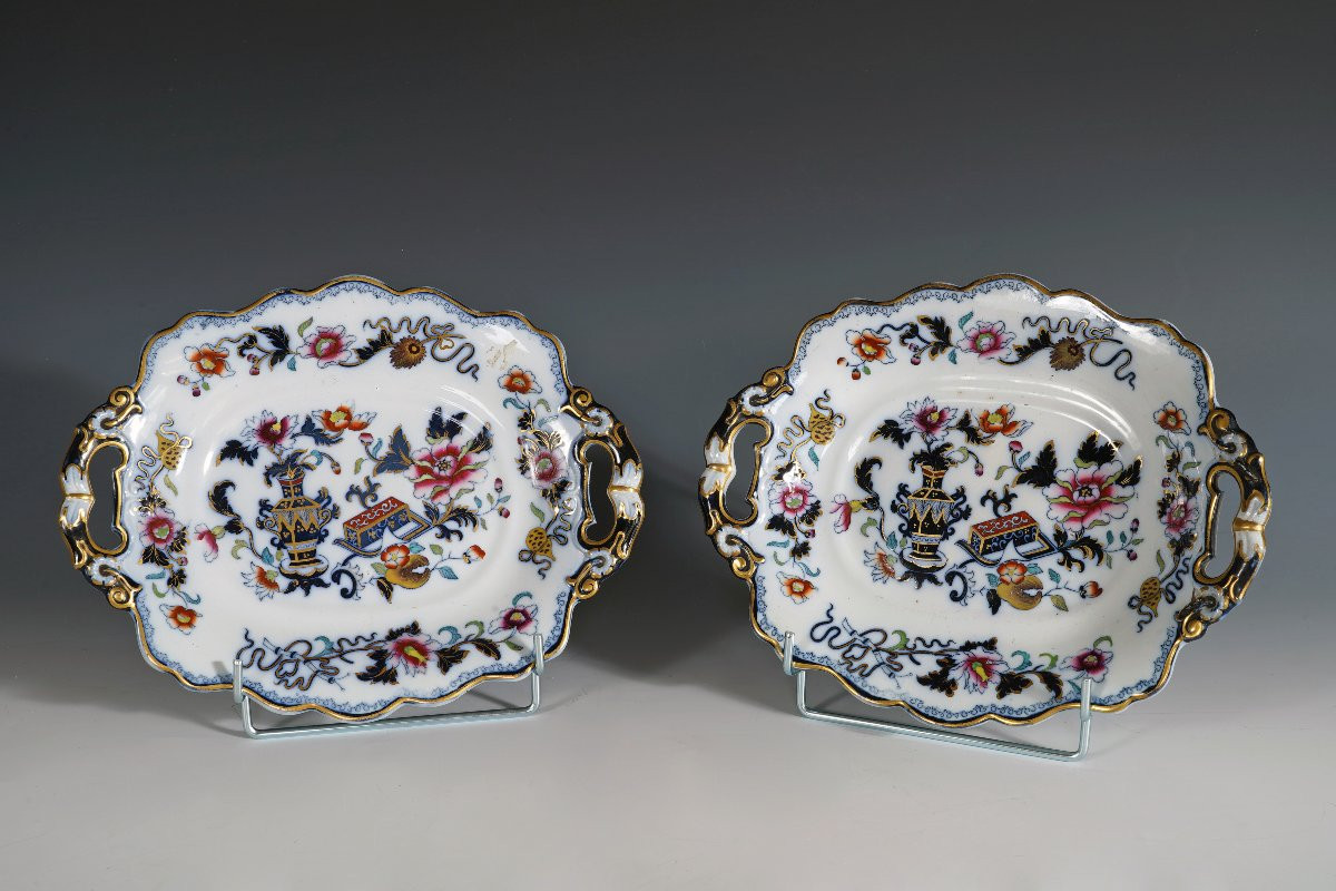 WR S & Co, Service de table Japonisant, Angleterre, Circa 1840-photo-1