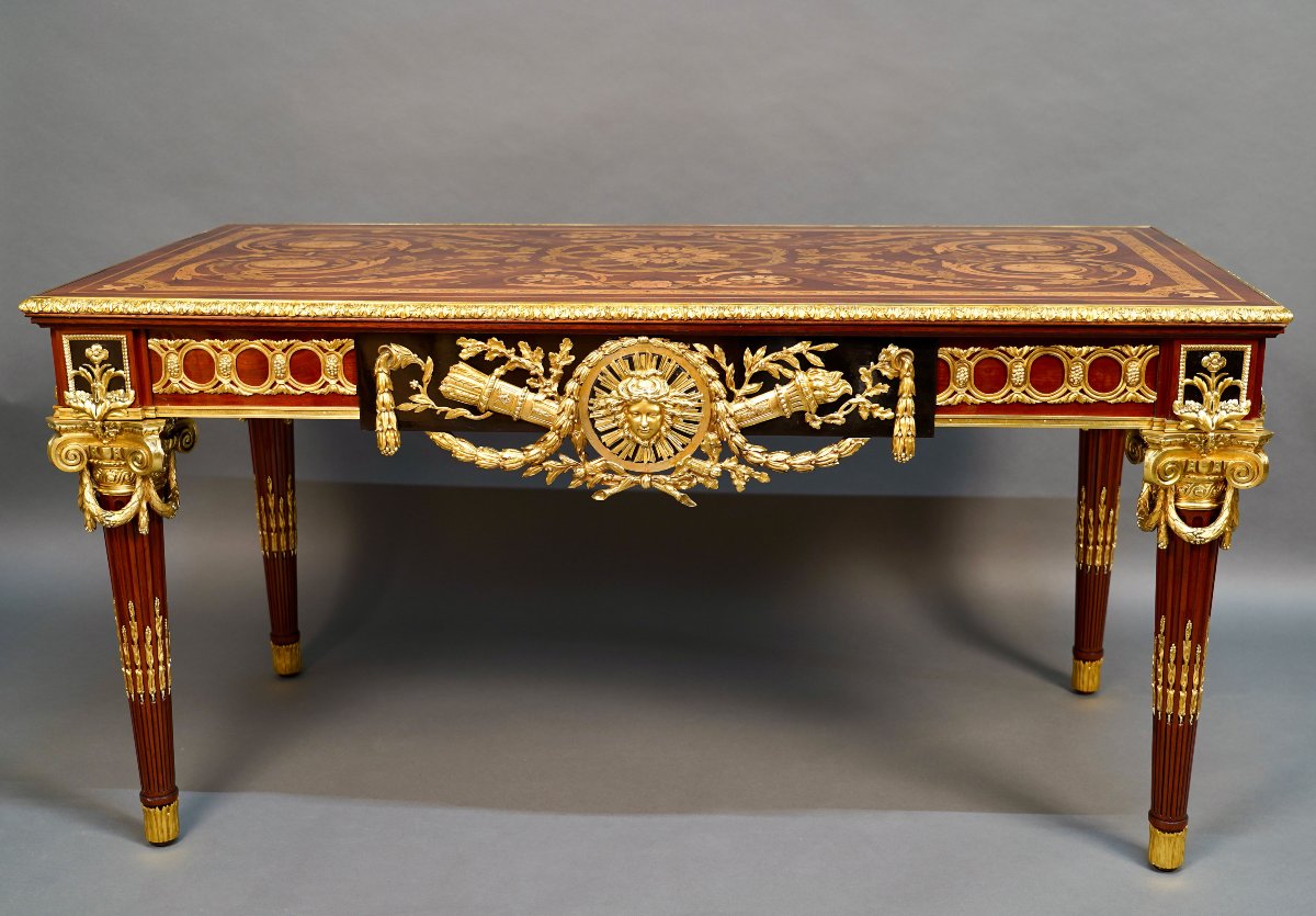 Ceremonial Table, France Circa 1880-photo-4