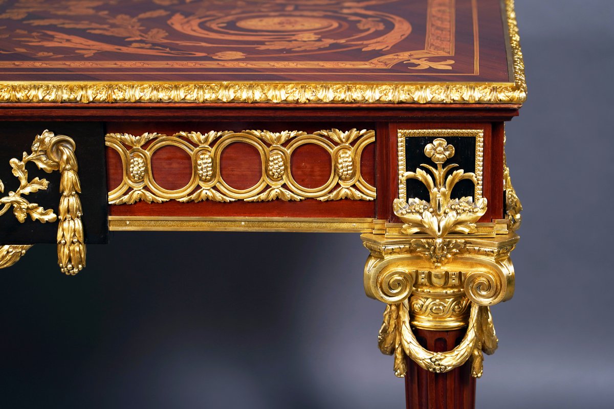 Ceremonial Table, France Circa 1880-photo-2