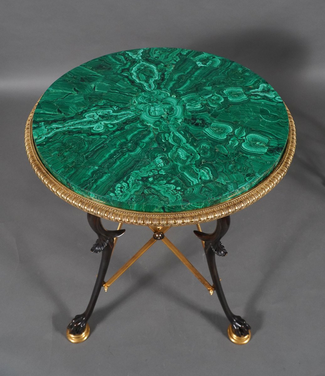 Paire de guéridons Néo-Pompéiens par H. Picard, France, circa 1860-photo-6