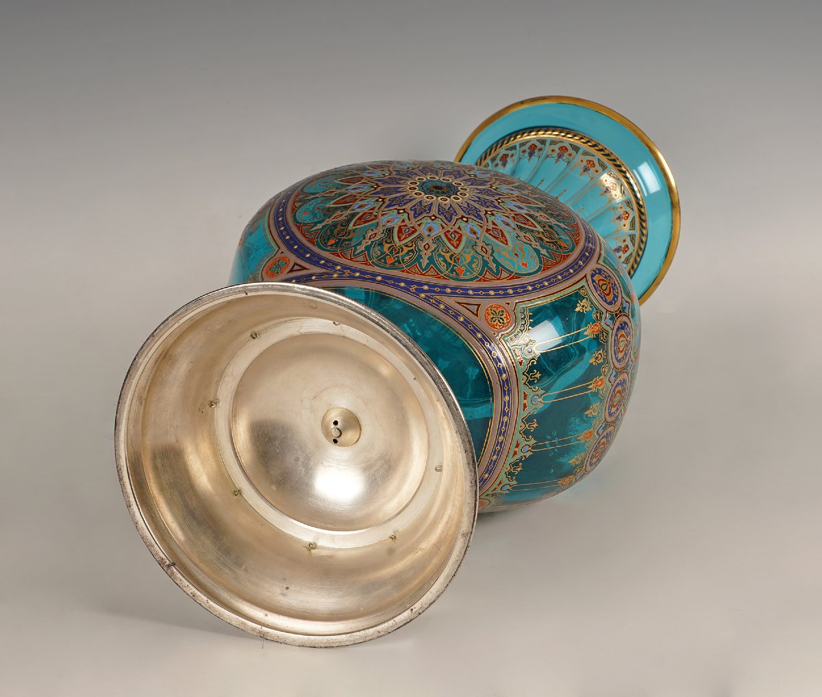 J. & L. Lobmeyr, Vase Orientalisant, Autriche, circa 1880-photo-2