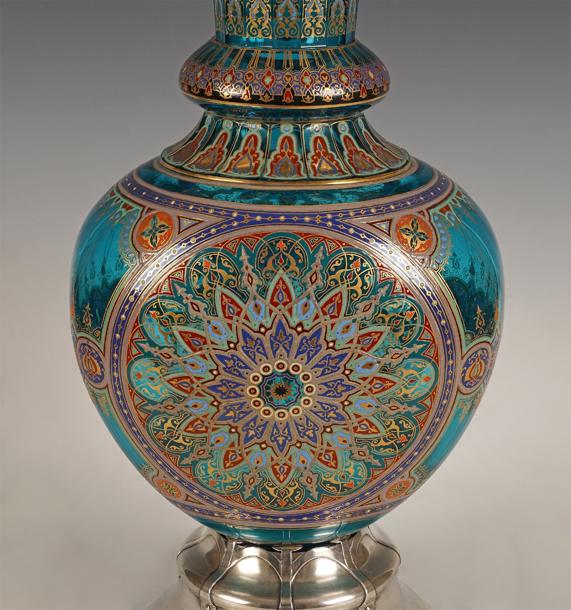 J. & L. Lobmeyr, Vase Orientalisant, Autriche, circa 1880-photo-5