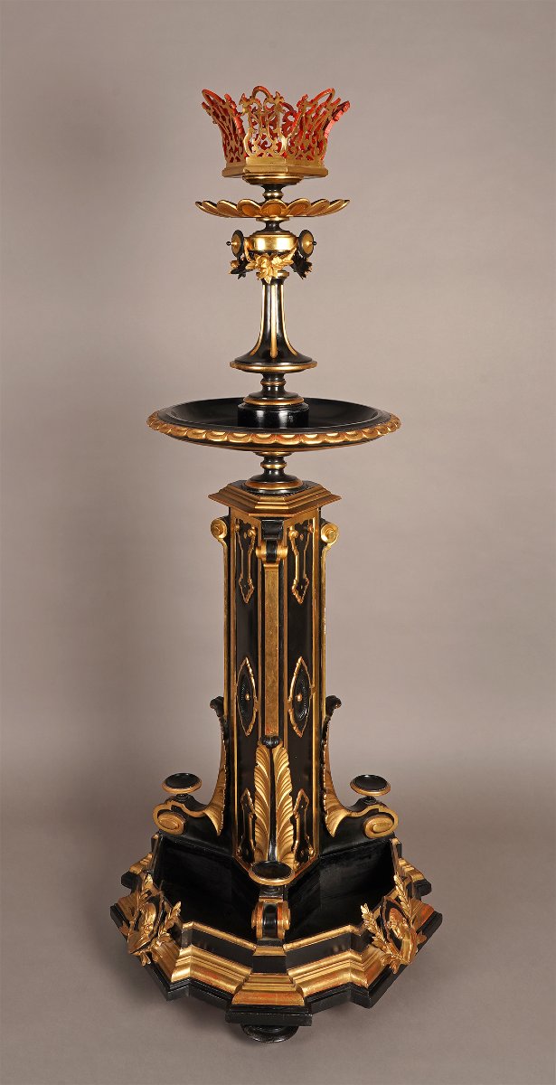 Ceremonial Planter, Italy, Circa 1860-photo-3