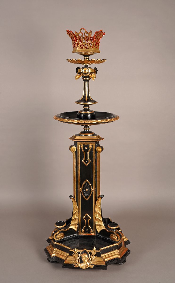 Ceremonial Planter, Italy, Circa 1860-photo-4