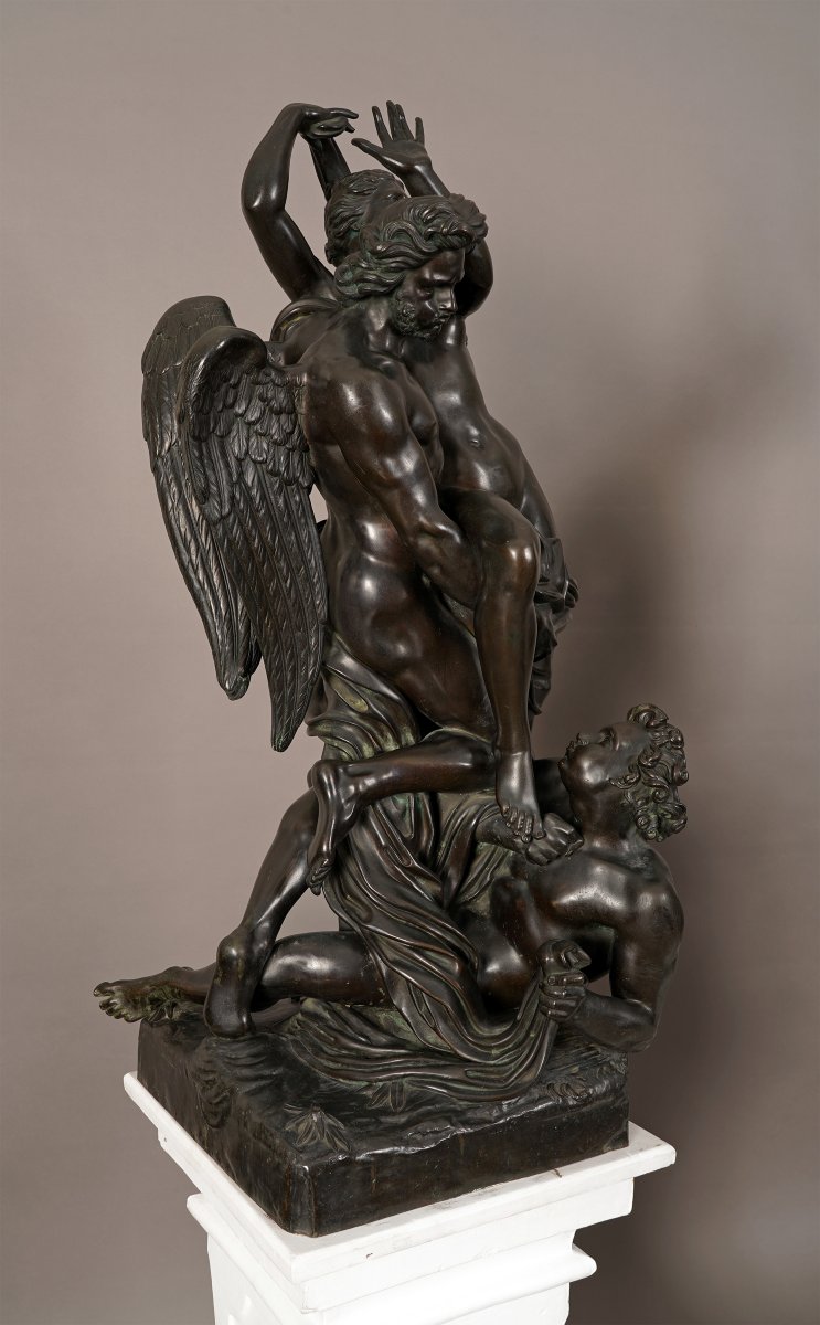« Boreas Abducting Orithya » & « The Rape Of Proserpina », France, Circa 1870-photo-6