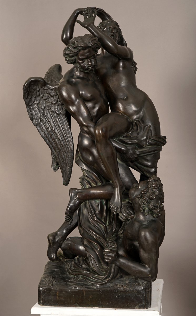 « Boreas Abducting Orithya » & « The Rape Of Proserpina », France, Circa 1870-photo-7