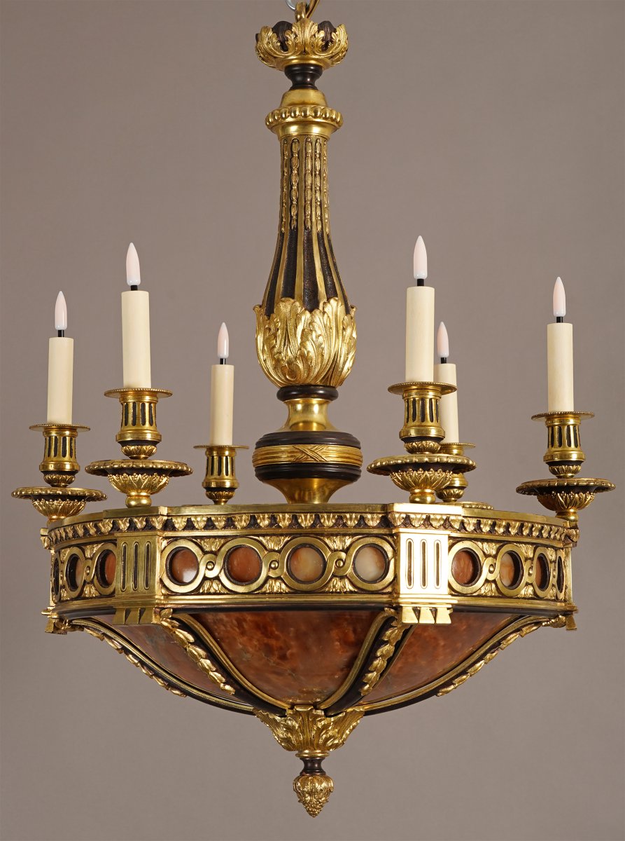 Elégant Lustre, France, circa 1900-photo-2
