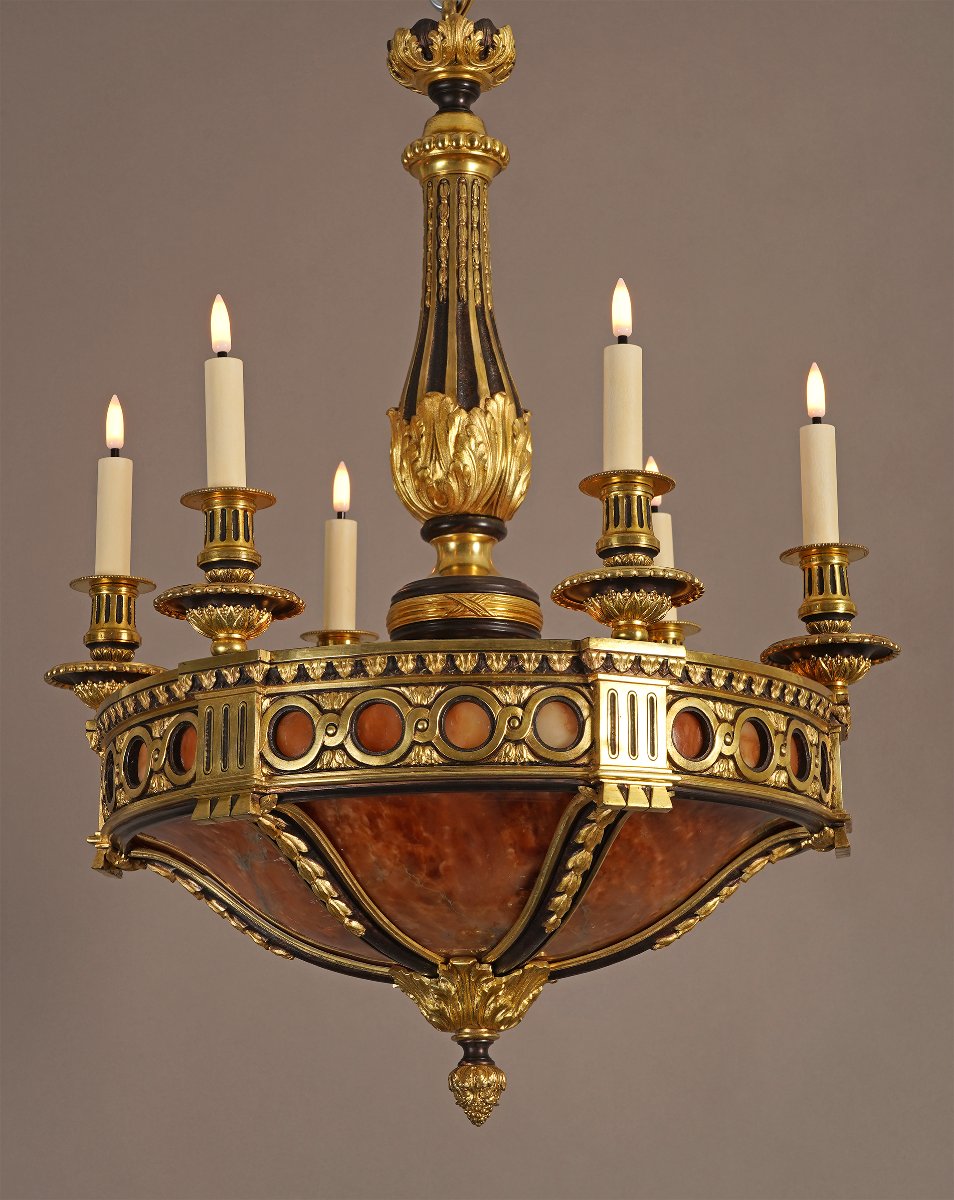 Elégant Lustre, France, circa 1900-photo-3