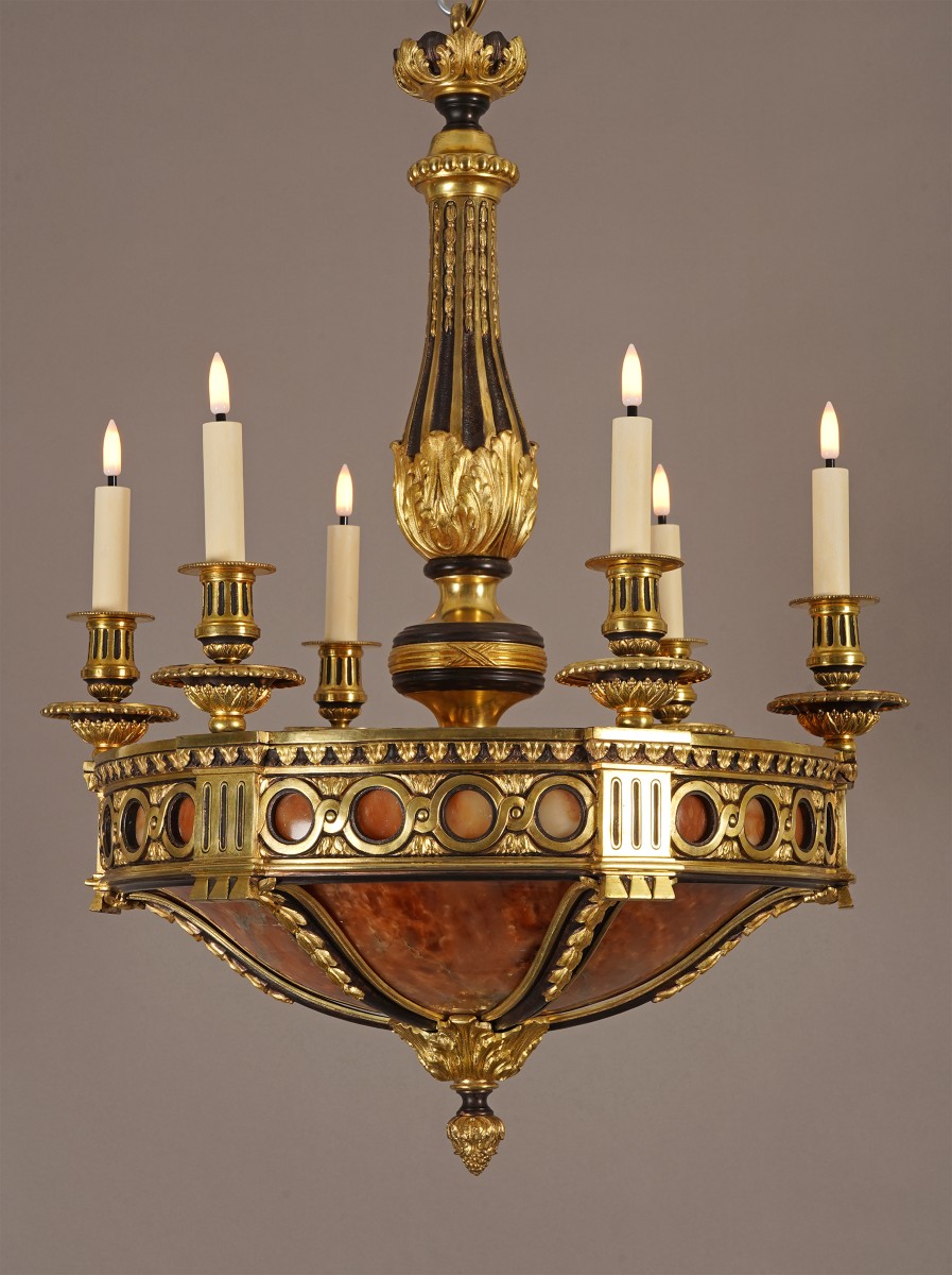 Elégant Lustre, France, circa 1900
