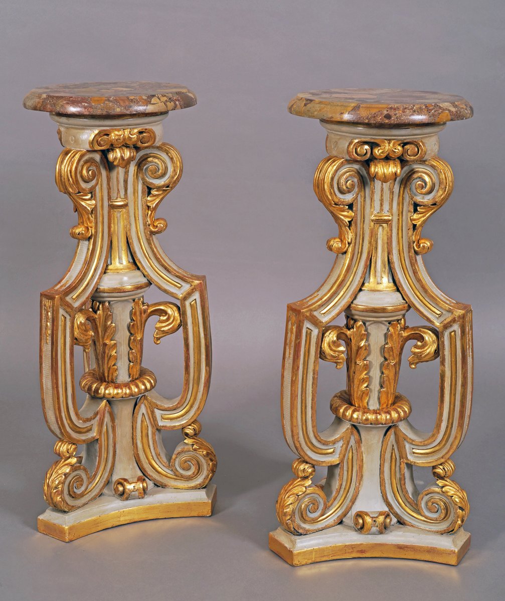 Paire de Sellettes, France, circa 1880-photo-3