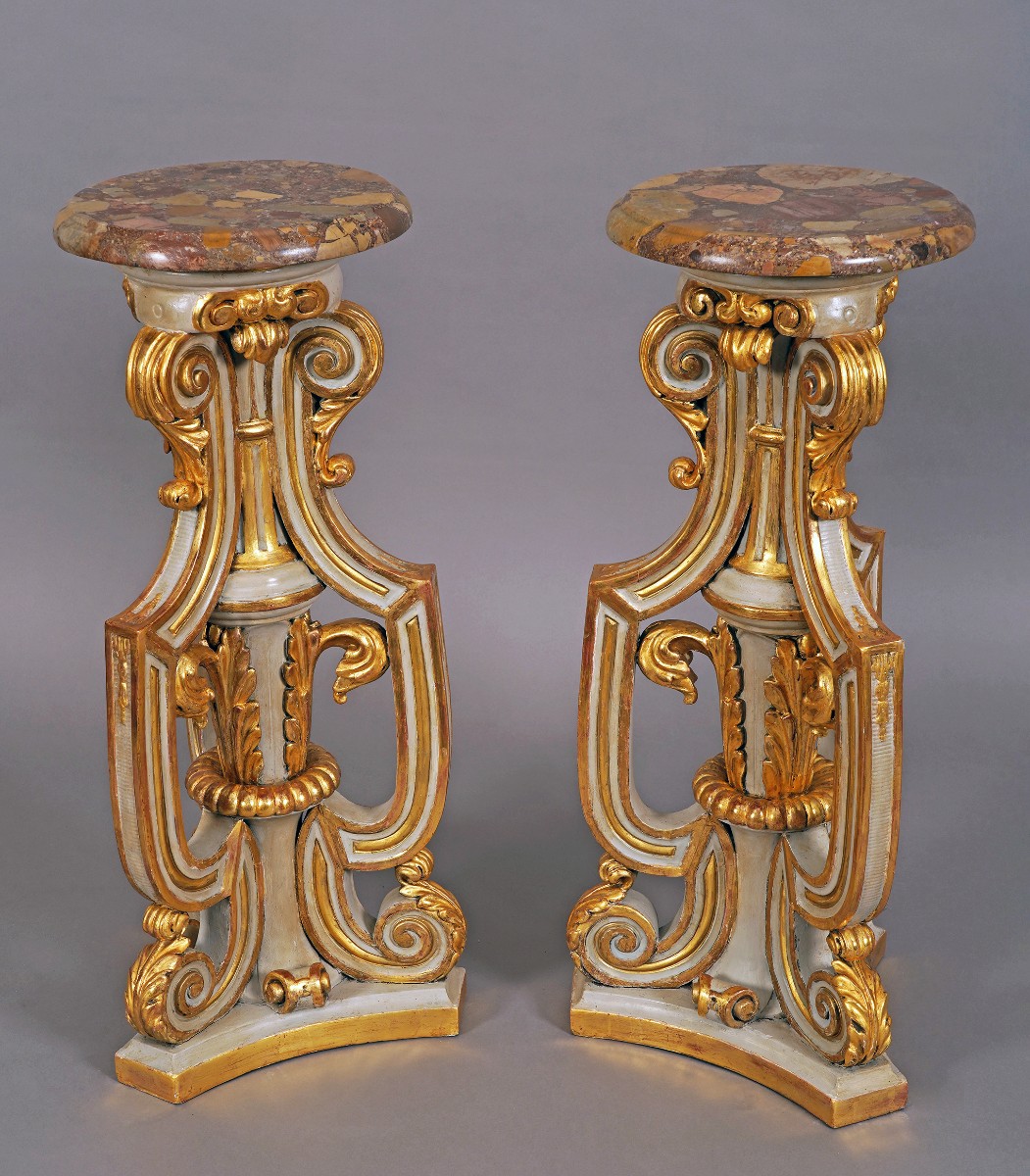 Paire de Sellettes, France, circa 1880