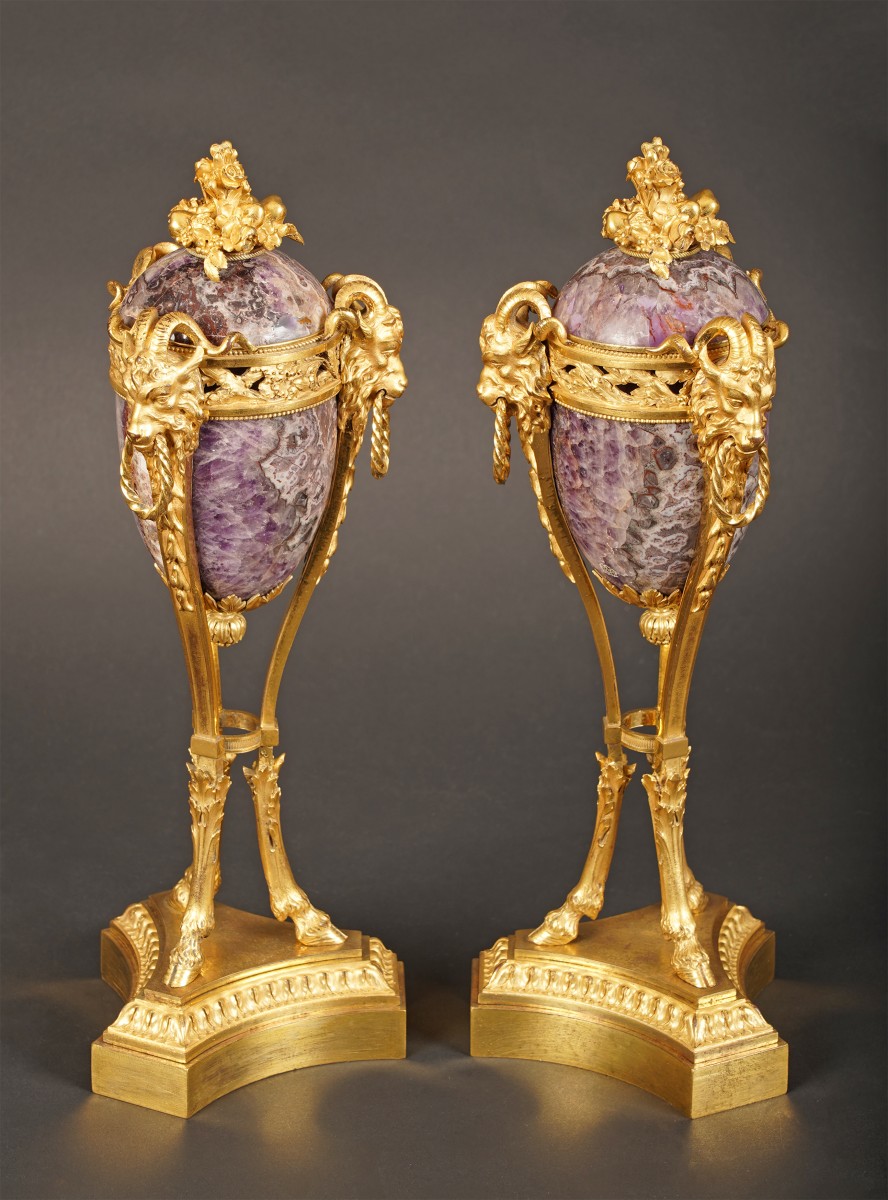 Maison Millet, Pair Of Perfume-burners, France, Circa 1870-photo-4