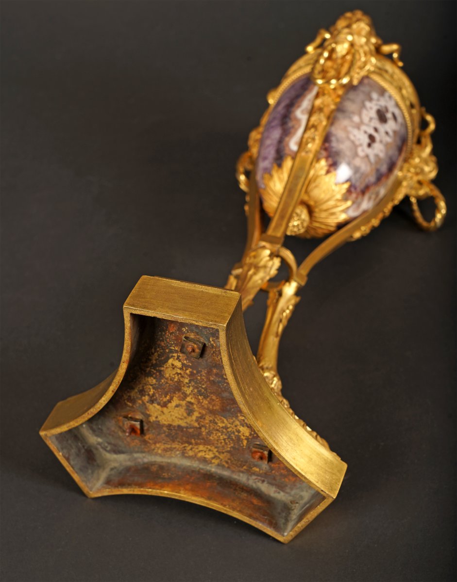 Maison Millet, Pair Of Perfume-burners, France, Circa 1870-photo-3