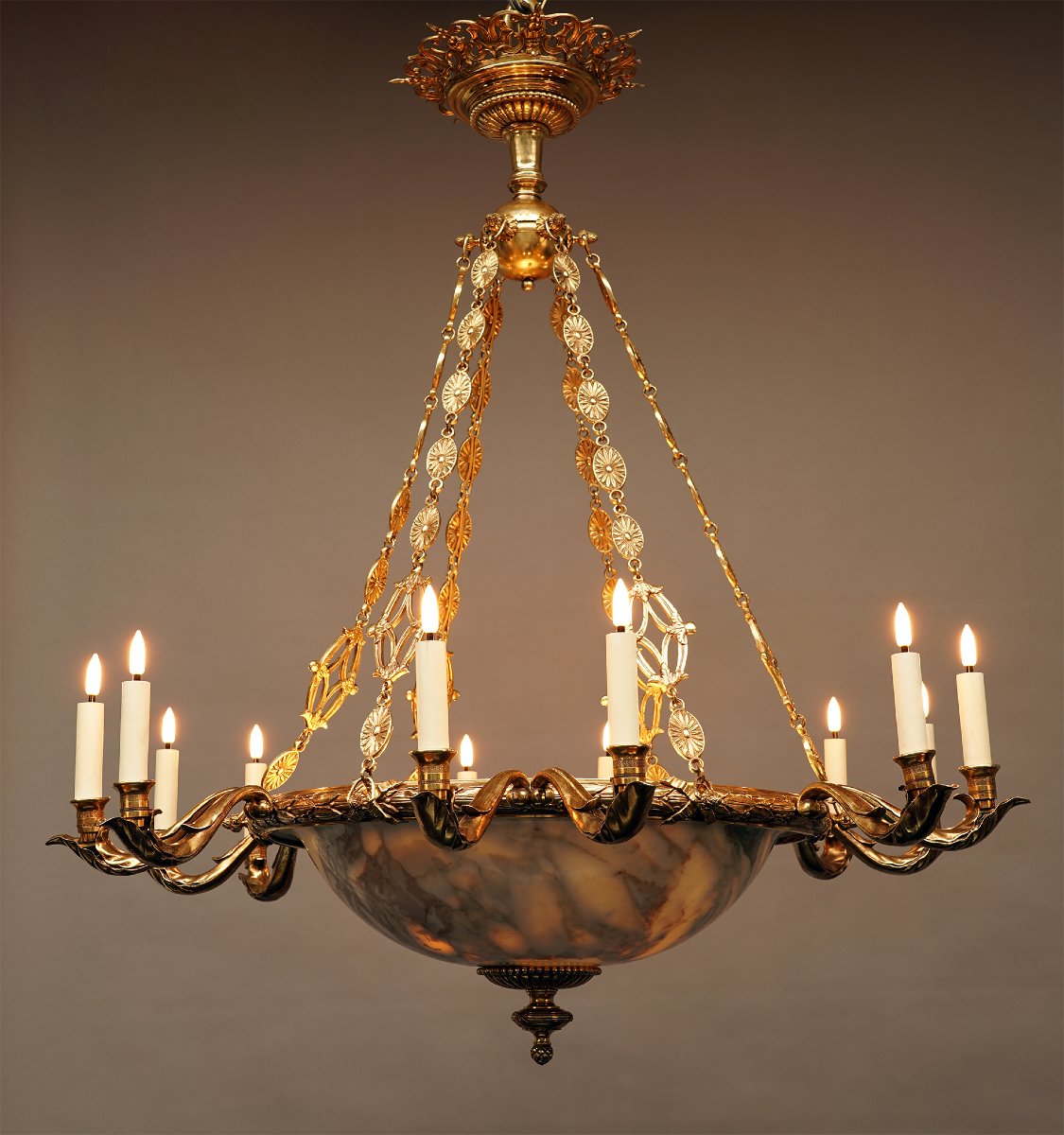 H. Vian, Elégante Suspension, France, circa 1880-photo-2