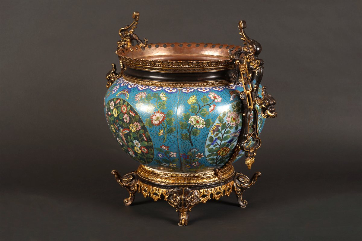 l'Escalier De Cristal, Planter, China-france, Circa 1875-photo-4