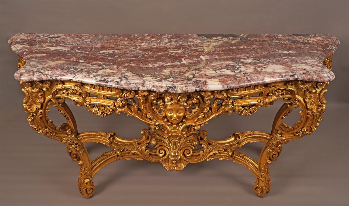 F. Linke, State Console Table, France, Circa 1890-photo-1