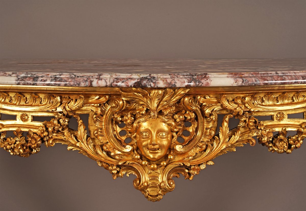 F. Linke, State Console Table, France, Circa 1890-photo-2