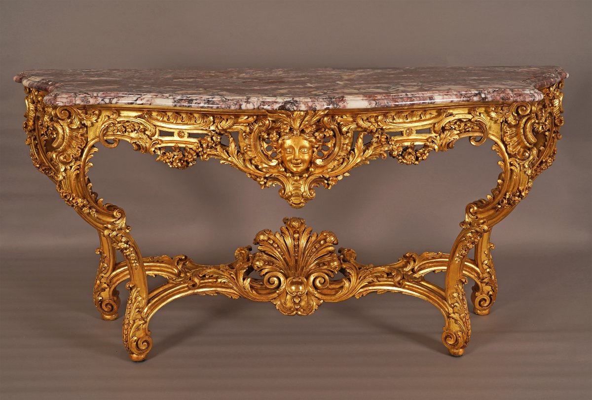F. Linke, State Console Table, France, Circa 1890