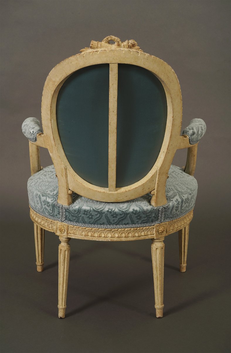 J.-B. III Lelarge, Ensemble de six fauteuils en cabriolet, France, Circa 1780-photo-4