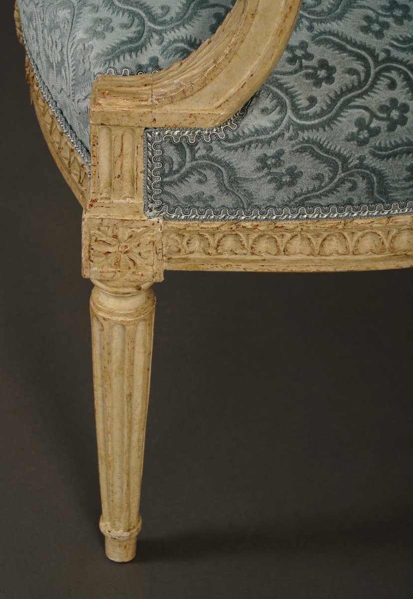 J.-B. III Lelarge, Ensemble de six fauteuils en cabriolet, France, Circa 1780-photo-5