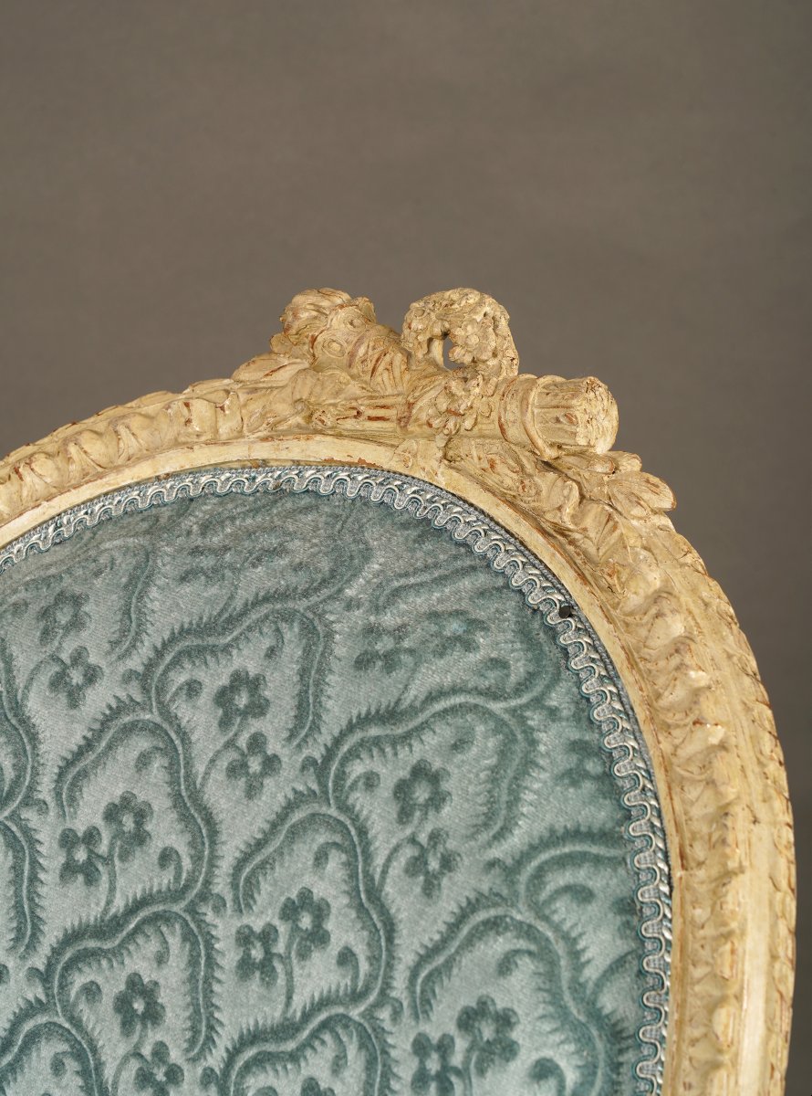 J.-B. III Lelarge, Ensemble de six fauteuils en cabriolet, France, Circa 1780-photo-8