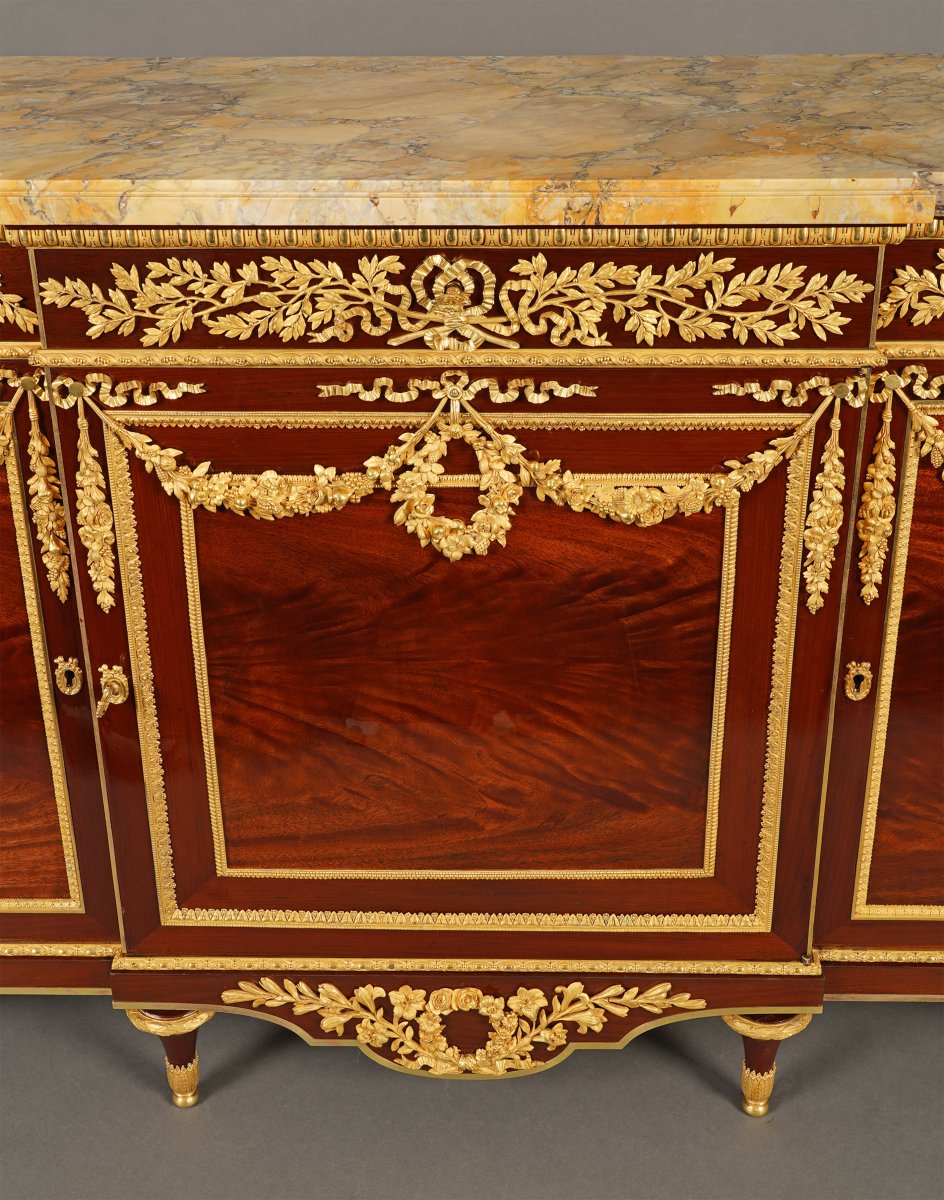 H. Dasson, Louis XVI-style Commode, France, 1880-photo-2