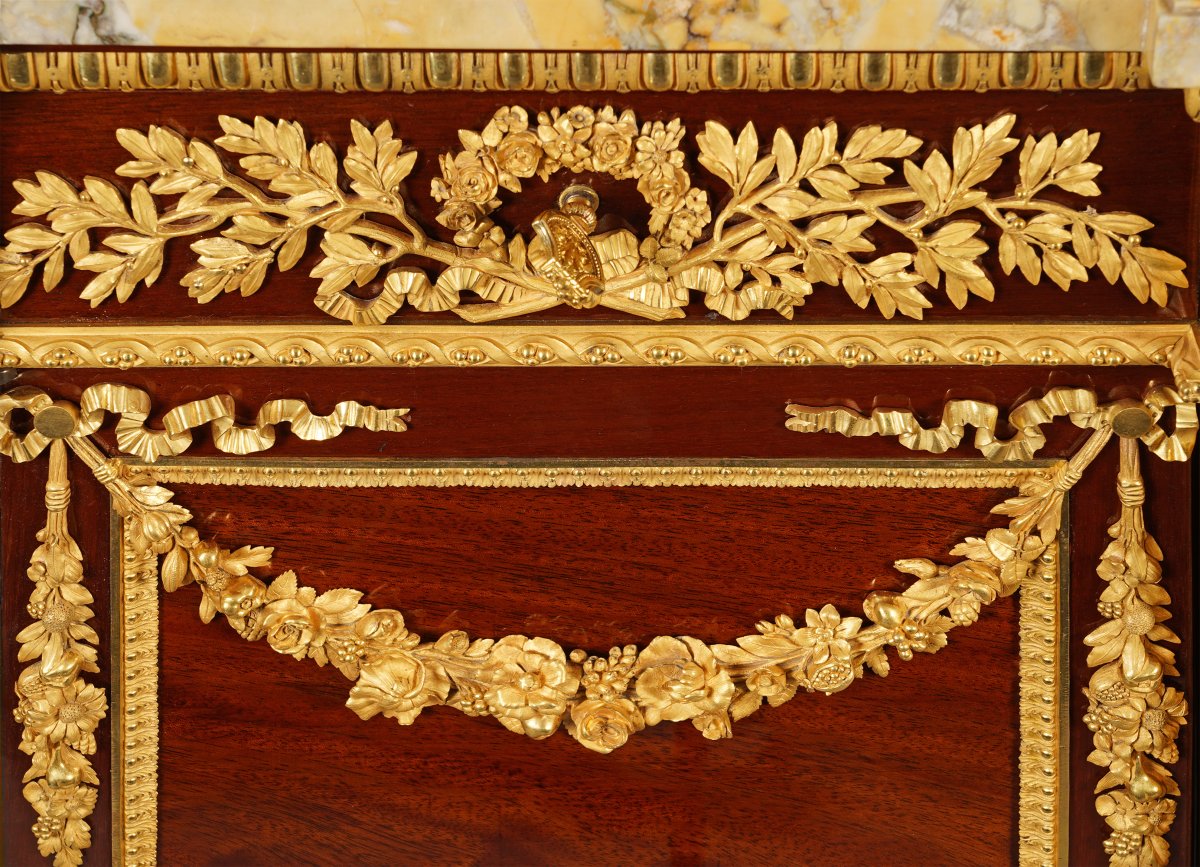 H. Dasson, Louis XVI-style Commode, France, 1880-photo-5
