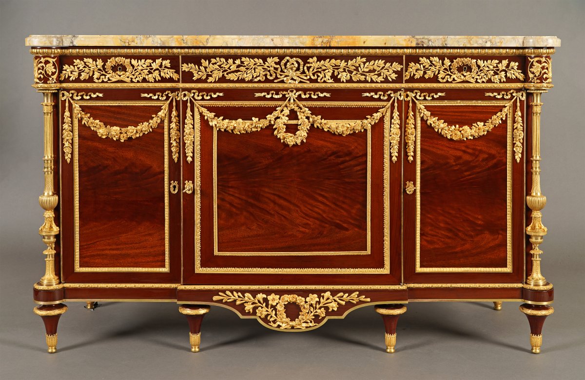 H. Dasson, Louis XVI-style Commode, France, 1880