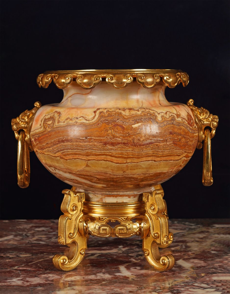 H. Journet & Cie, Coupe Japonisante, France, circa 1880-photo-3